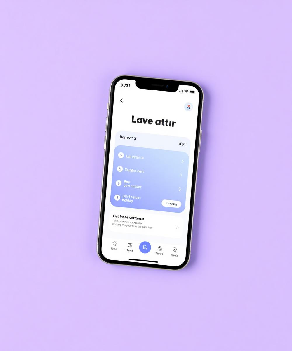 Borrow in the Pynk app